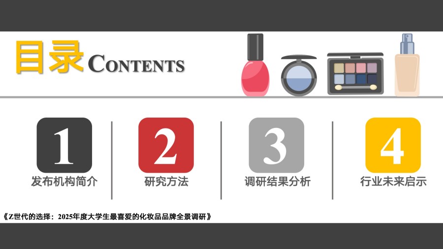 2025年度大学生最喜爱的化妆品品牌全景调研报告