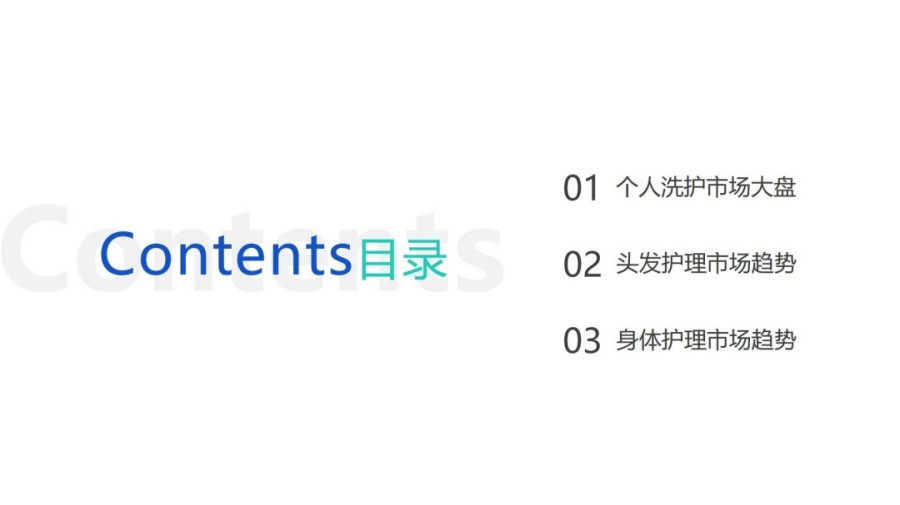2025个人洗护市场趋势洞察报告