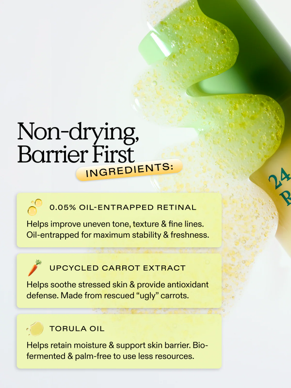 Krave Beauty 24K 胡萝卜视黄醇精华上市