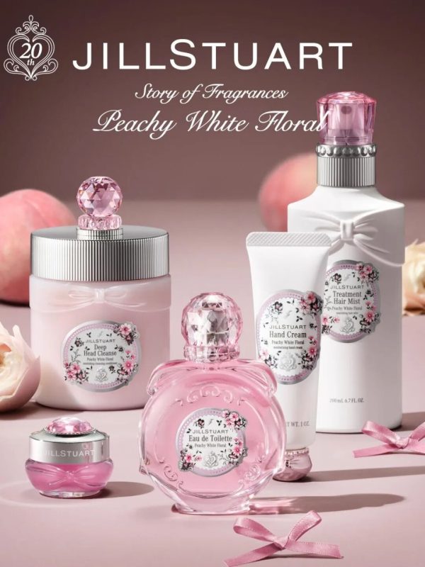  JILL STUART Peachy White Floral 系列 新品上市