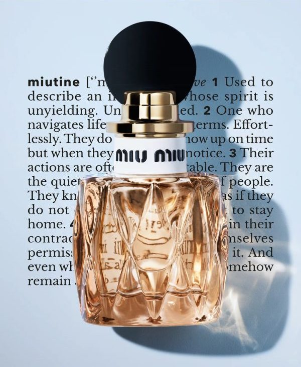  MiuMiu新香Miutine缪斯 新品上市