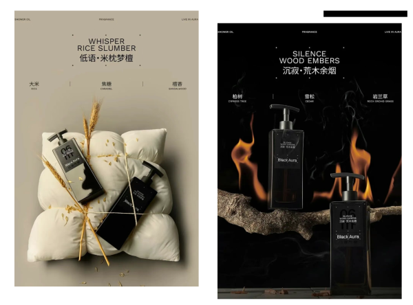  Black Aura白夜气物香氛沐浴油 新品上市