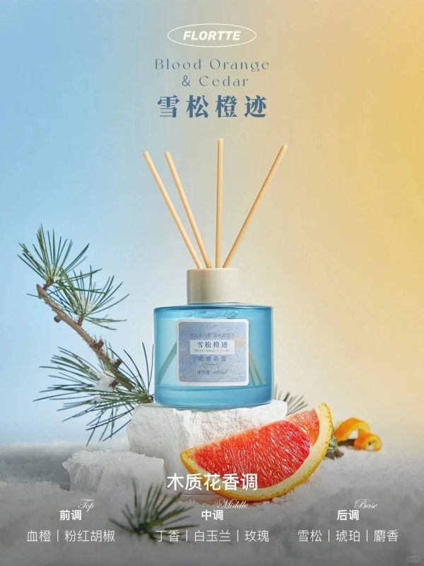 花洛莉亚双香型无火香氛上市