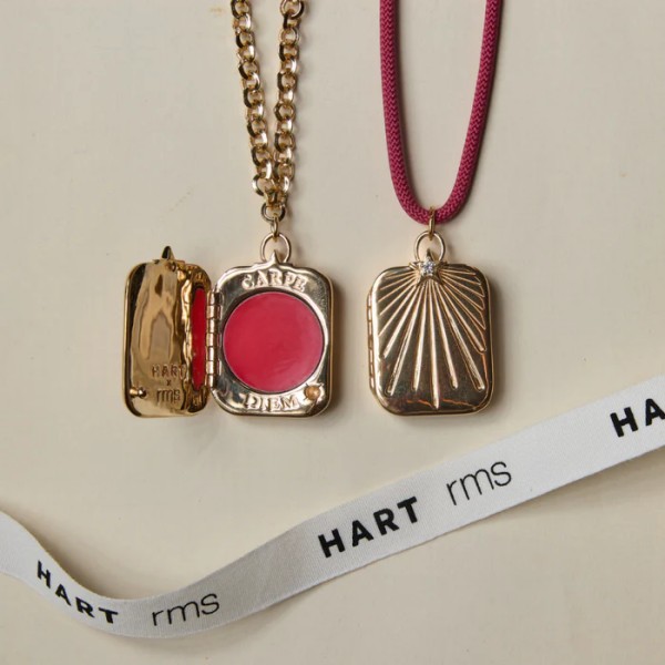 HART x RMS 唇颊膏锁坠项链上市，解锁美妆珠宝新体验