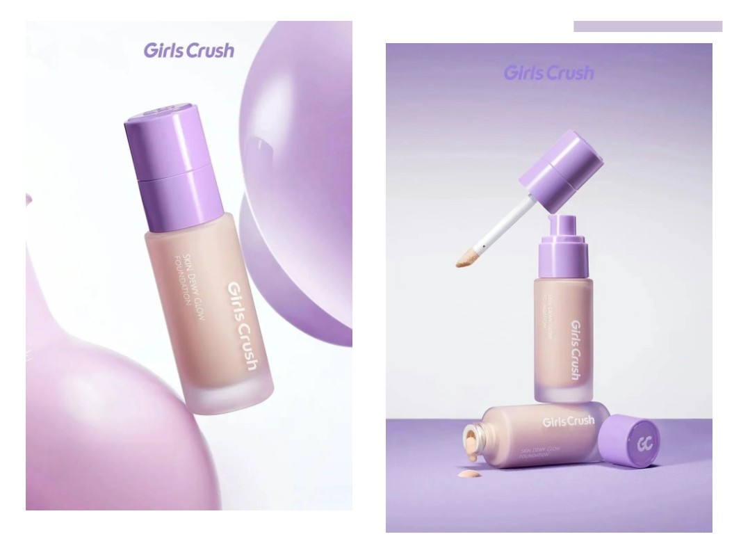  GirlsCrush锁光瓶粉底液 新品上市