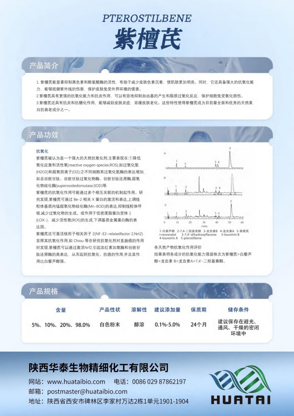 陕西华泰生物产品册