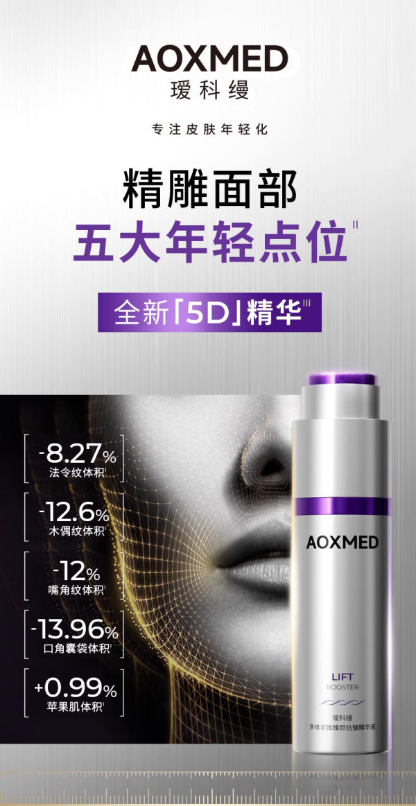 瑷科缦多维紧致臻颜抗皱精华液新品上市