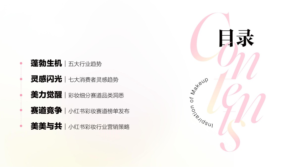 2025小红书彩妆行业趋势灵感图鉴报告