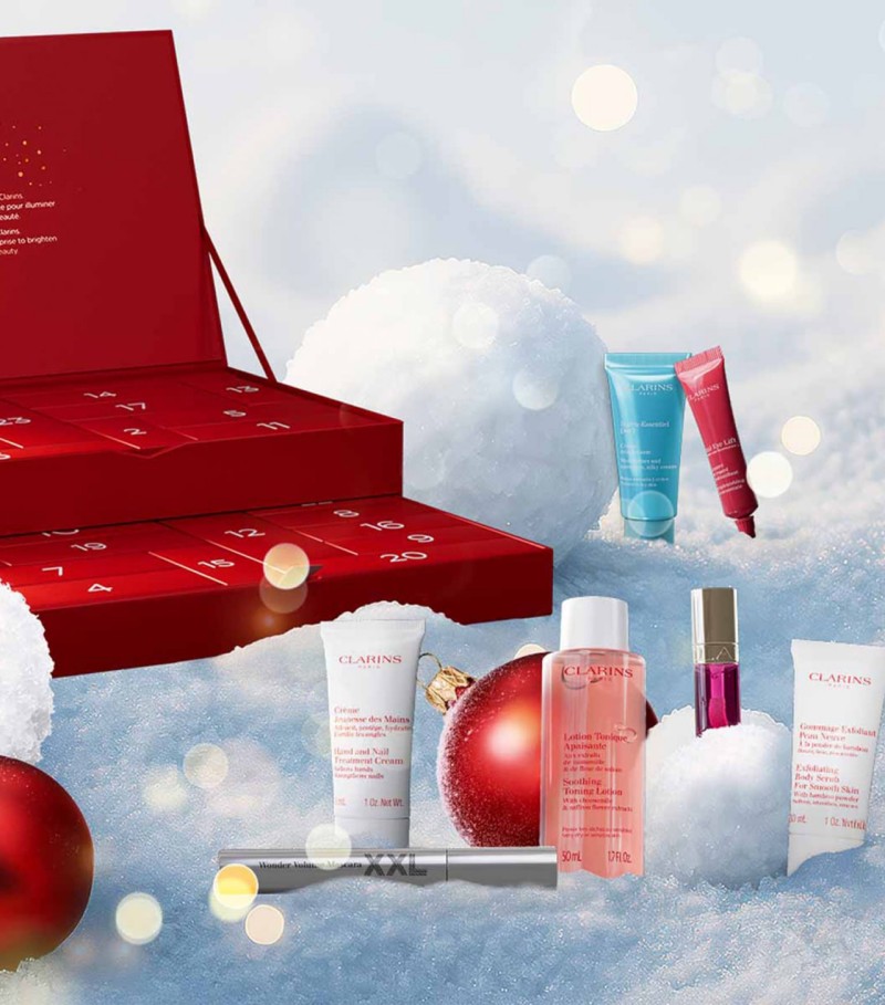 娇韵诗24天圣诞倒计时日历新品上市