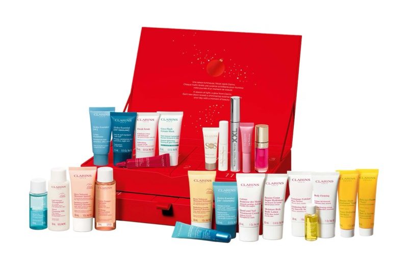 娇韵诗24天圣诞倒计时日历新品上市