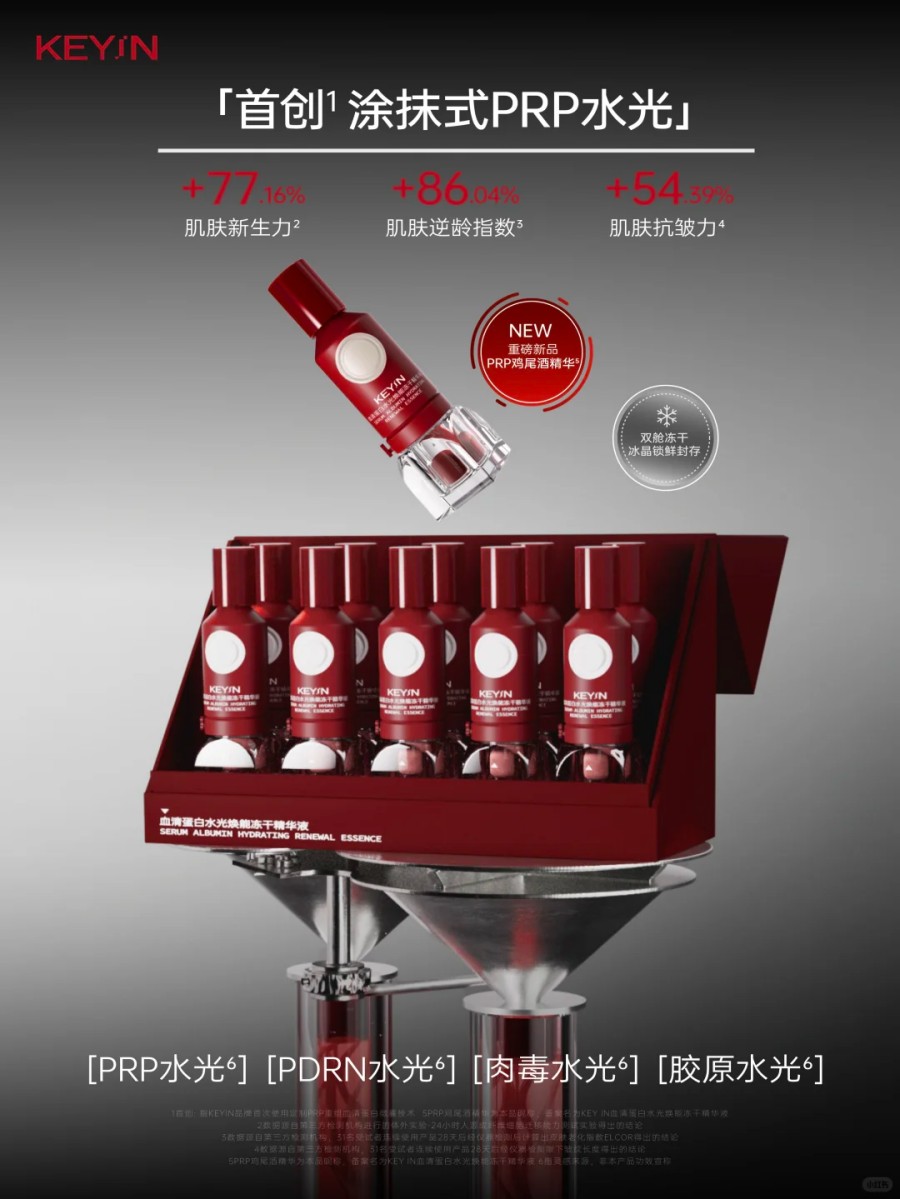  KEY iN PRP鸡尾酒精华 新品上市