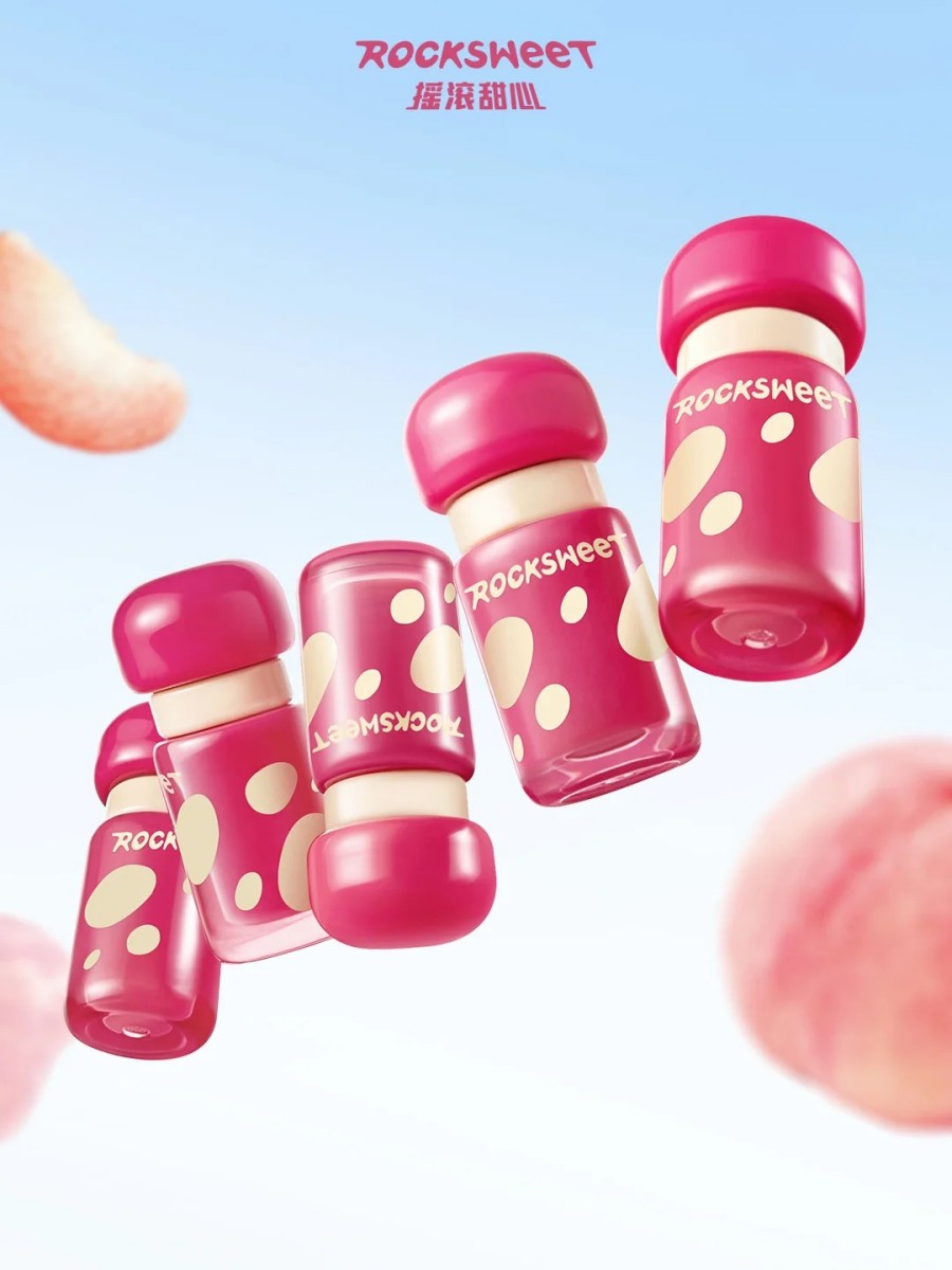 ROCK SWEET摇滚甜心果谱蜜光腮红液甜蜜上线