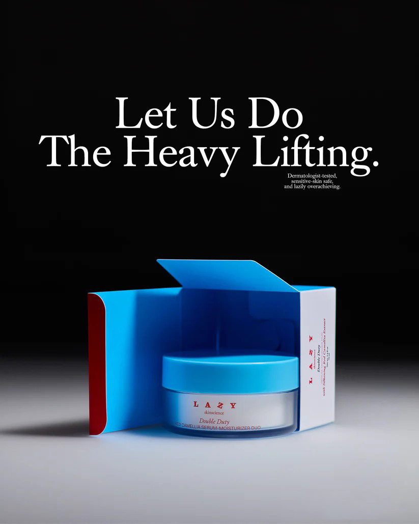 Lazy Double Duty二合一精华面霜新品上市