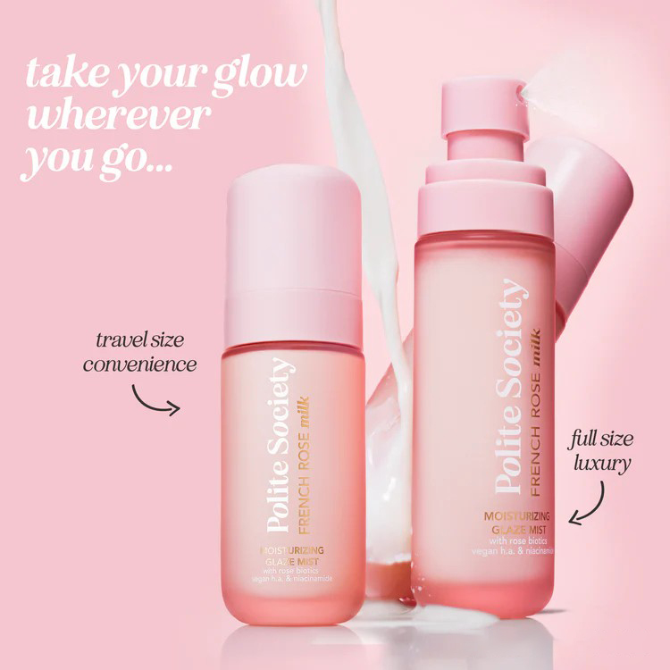 Polite Society 法式玫瑰润肤精华新品上市