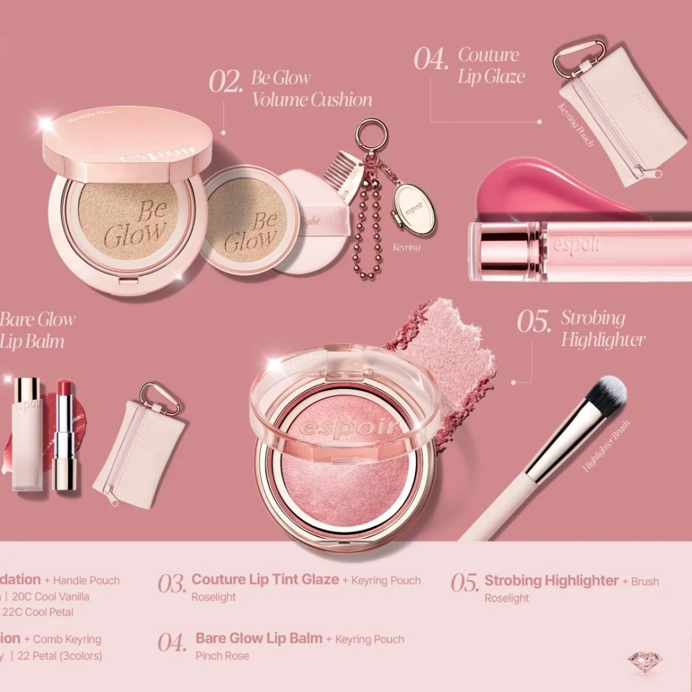 ESPOIR艾丝珀ROSELIGHT GLOW系列 新品上市