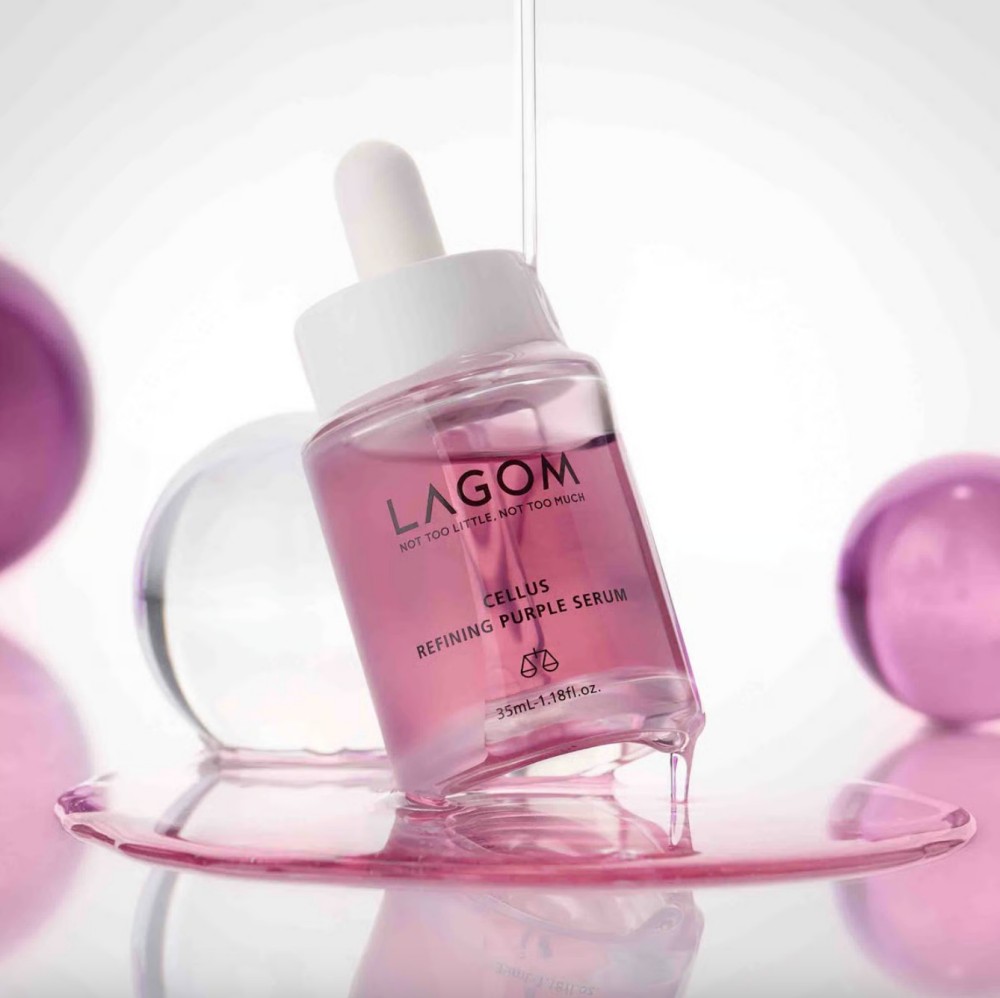 LAGOM 净颜修护紫精华新品上市