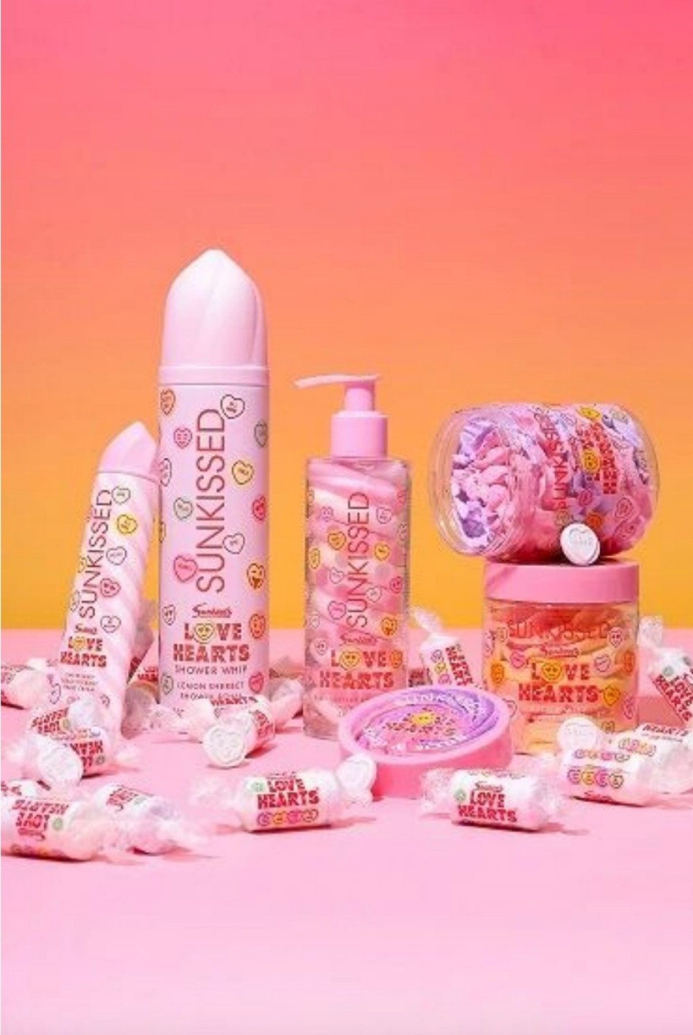 Sunkissed X Love Hearts洗护系列新品上市
