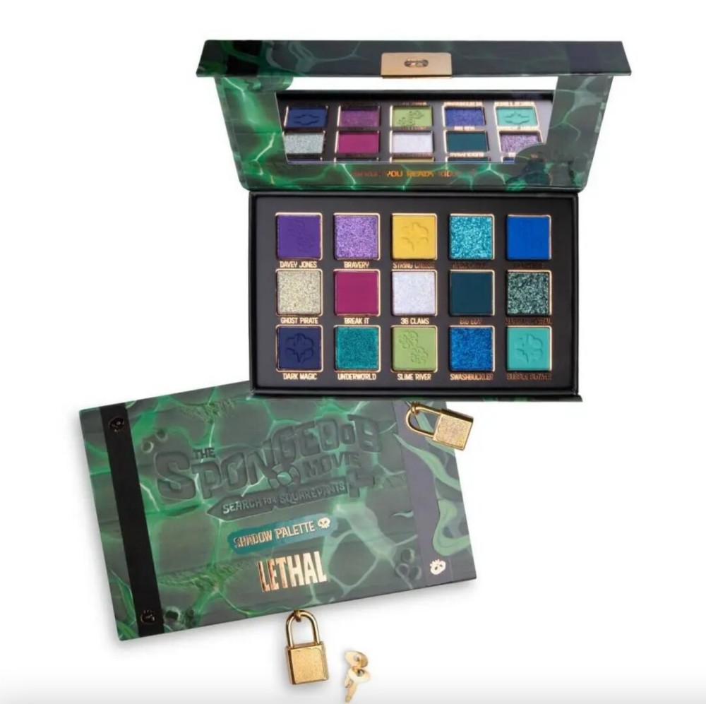 Lethal Cosmetics x 海绵宝宝联名系列新品发布