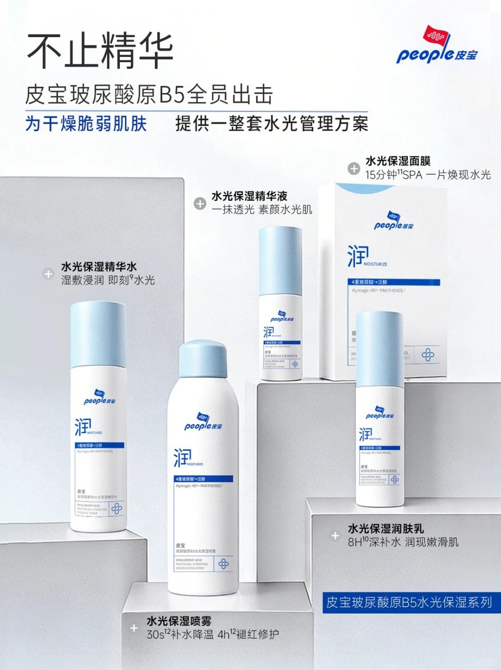 people皮宝B5水光保湿系列