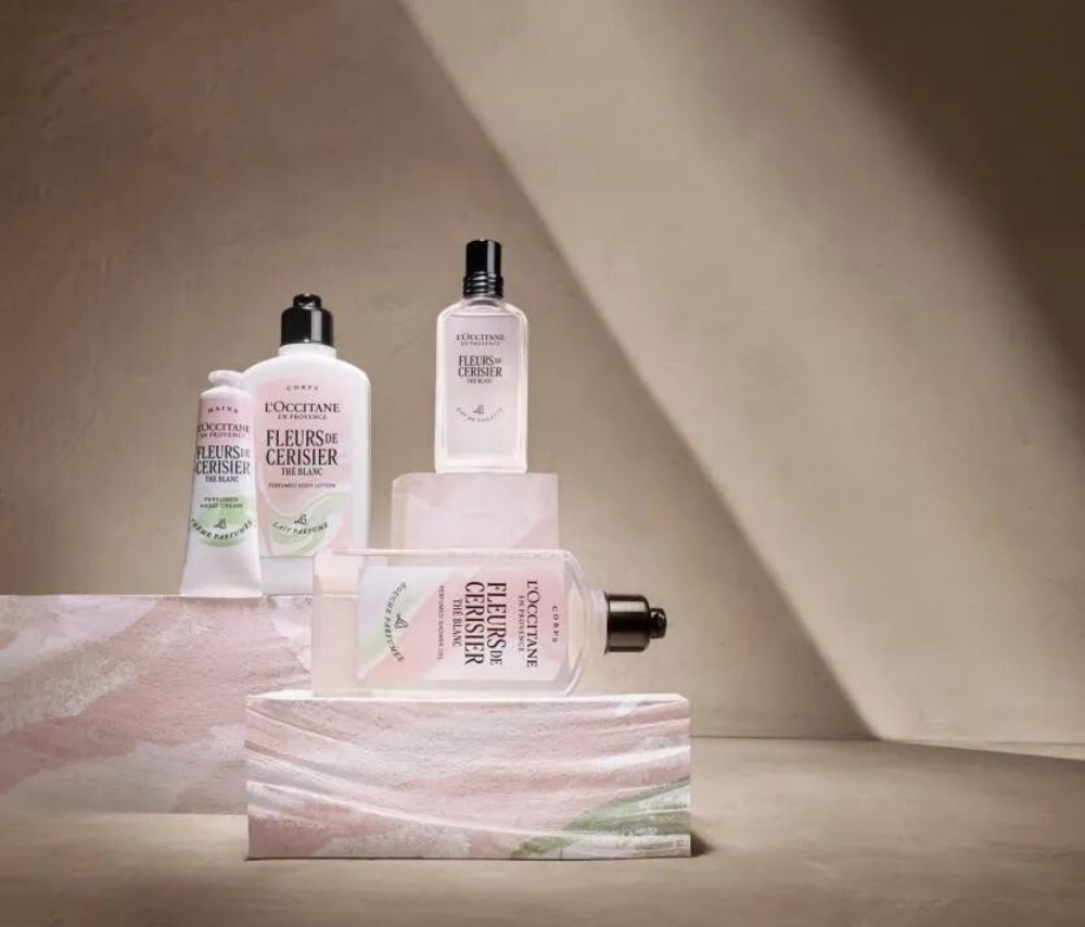  欧舒丹「白茶恋樱」系列 新品上市