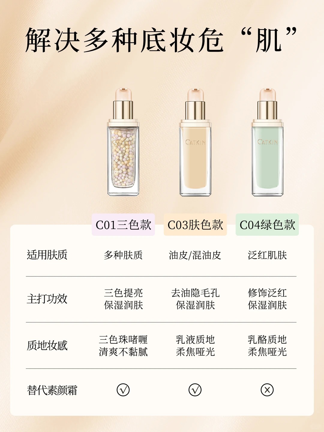 卡婷美肌润色妆前隔离乳新品上市