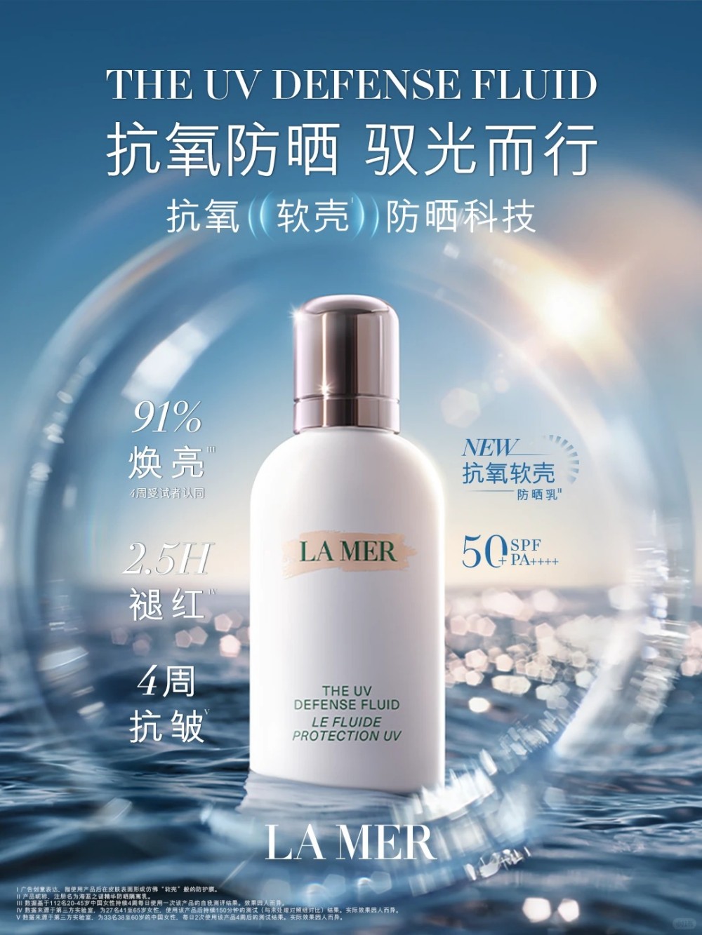 海蓝之谜「抗氧软壳」防晒乳新品上市