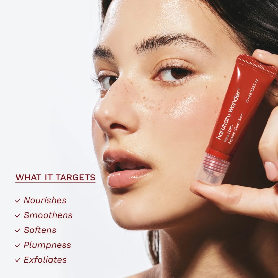 haruharu wonder 玫瑰PDRN多肽亮泽润唇膏新品上市