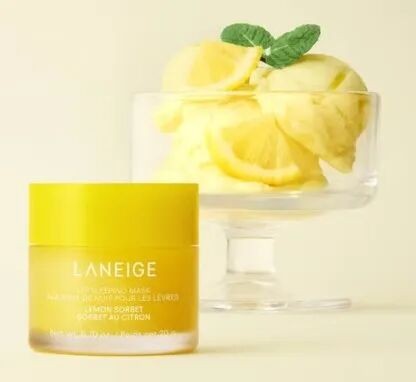 兰芝柠檬雪芭限定夜间唇膜即将上市