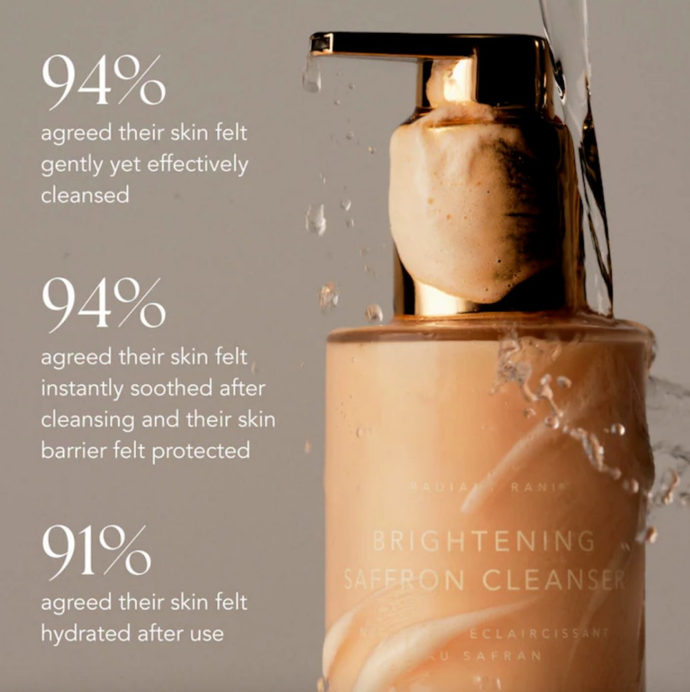 Ranavat 亮肤藏红花洁面乳新品上市