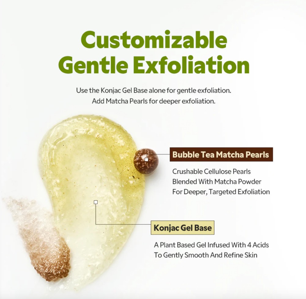 TIRTIR 抹茶珍珠磨砂膏新品上市