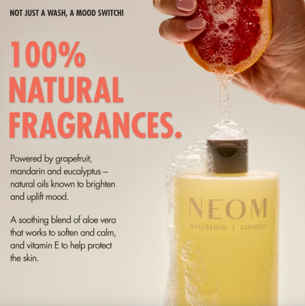 Neom 焕能柑橘沐浴露新品上市