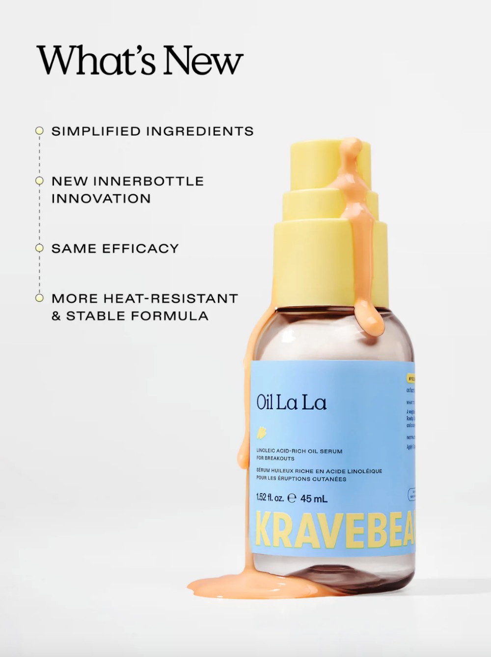 Krave Beauty Oil La La 2.0新品上市