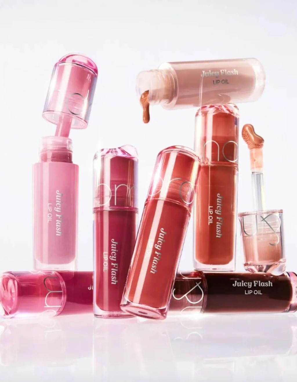 rom&nd Juicy Flash Lip Oil水光闪耀唇油新品上市