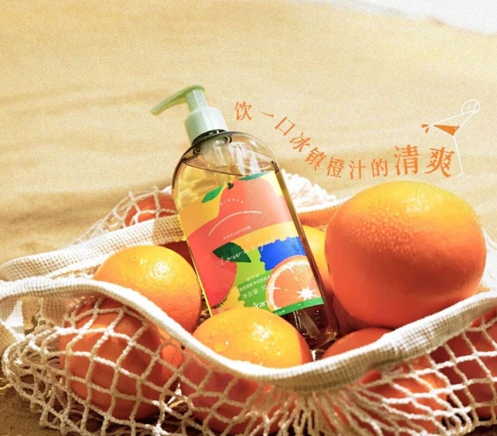 安野屋橘子海沐浴露新品上市
