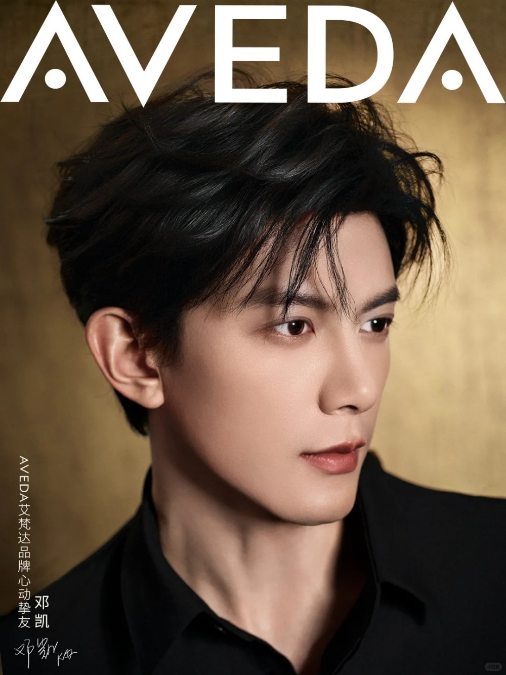 AVEDA艾梵达官宣邓凯成为品牌心动挚友