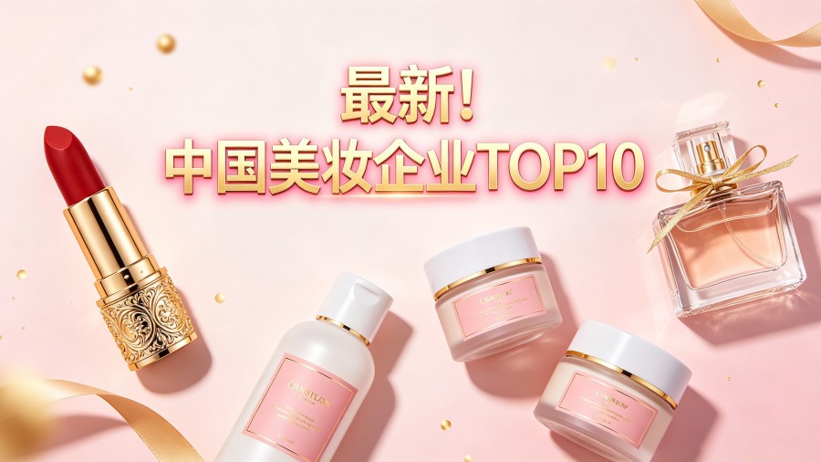 中国美妆企业TOP10 洗牌，这些企业冲进前十