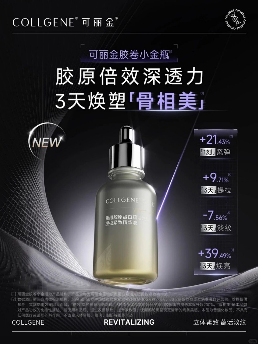 可丽金胶卷小金瓶新品上市