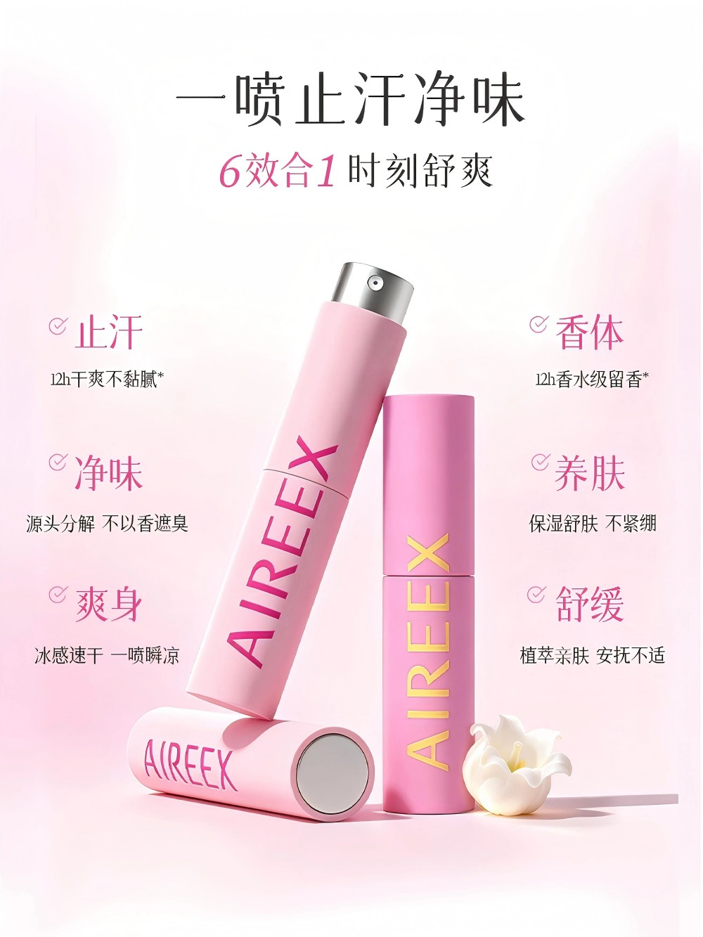 安伊妮清爽香体喷雾新品上市