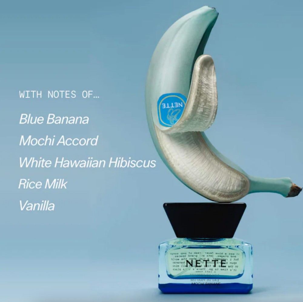 Nette 麻薯香蕉淡香水新品上市
