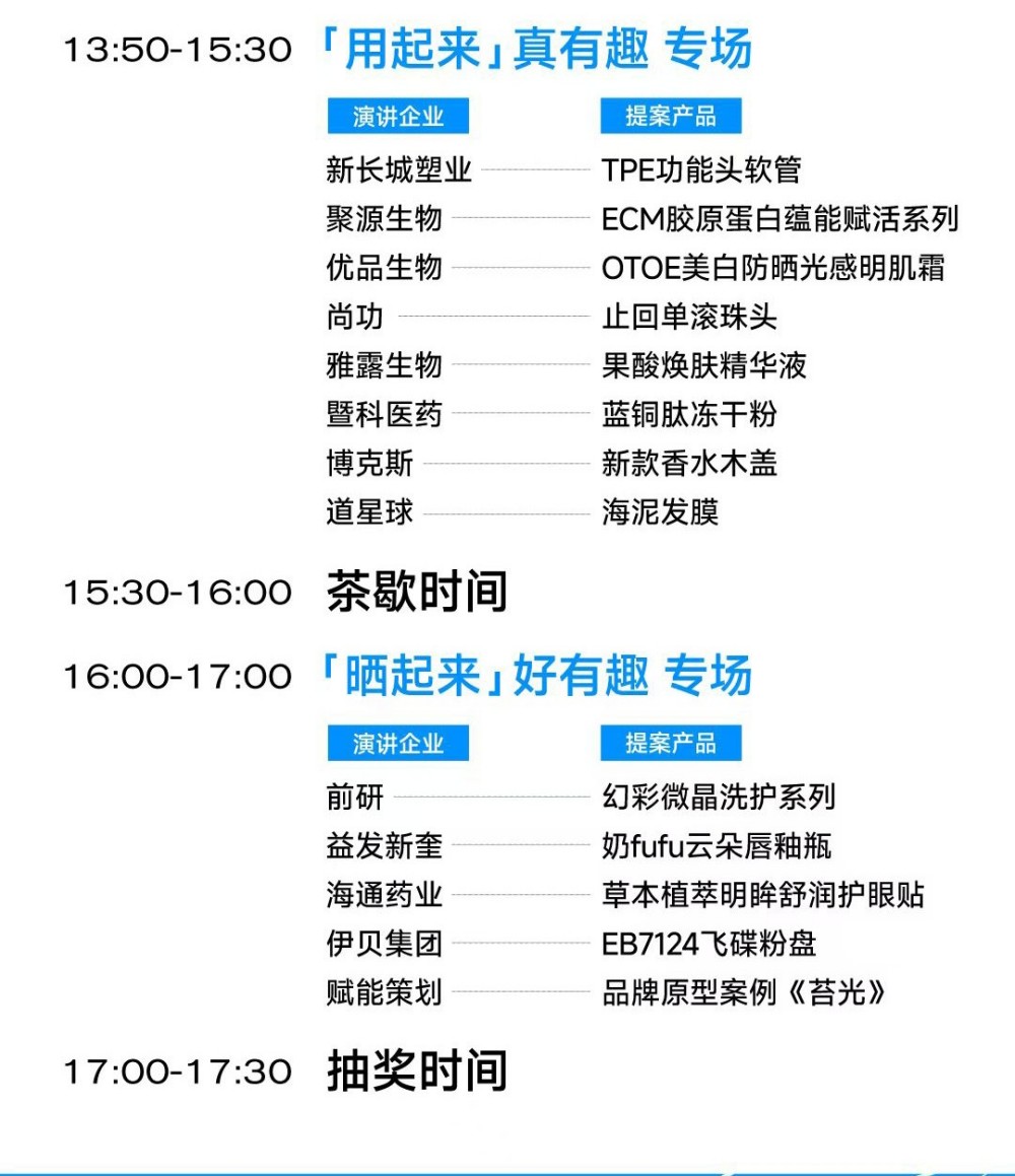 【有趣】好产品提案会