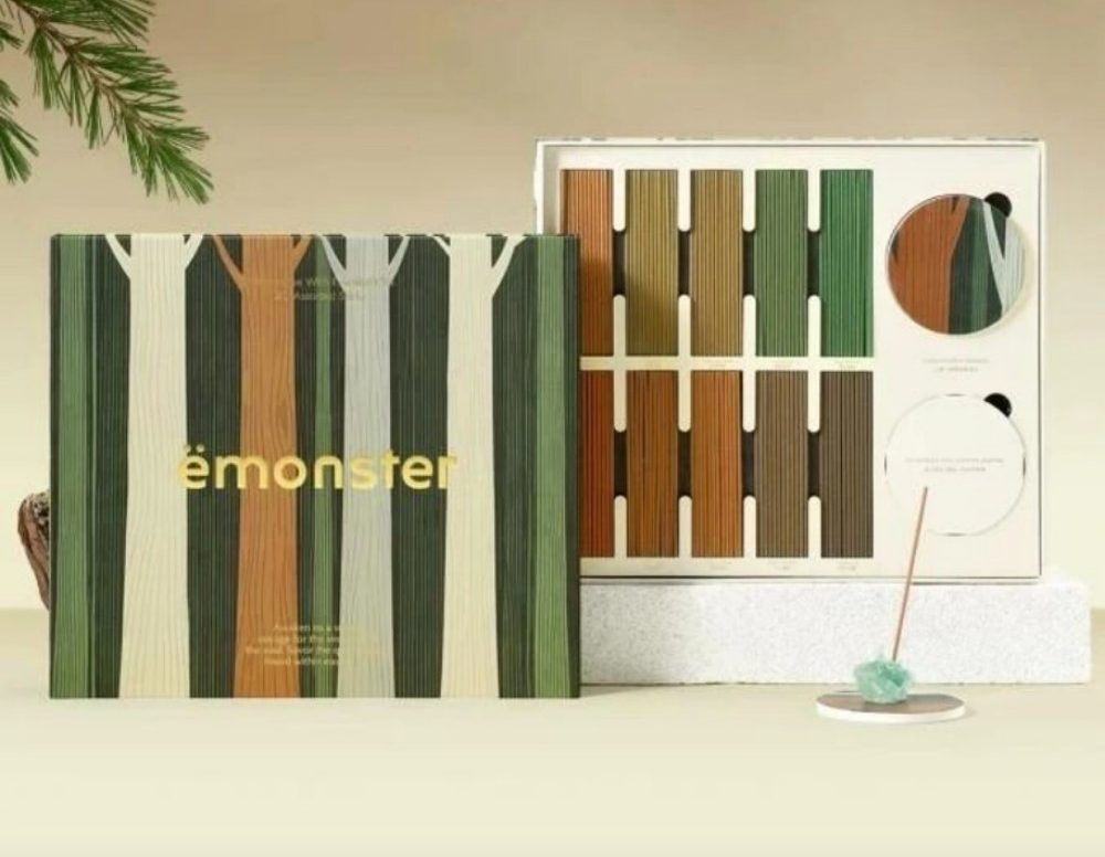 ëmonster「木与茶」系列线香礼盒新品上市