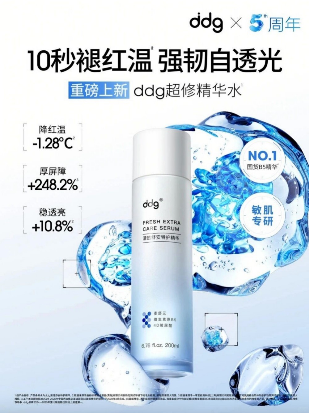 ddg 超修精华水新品上市