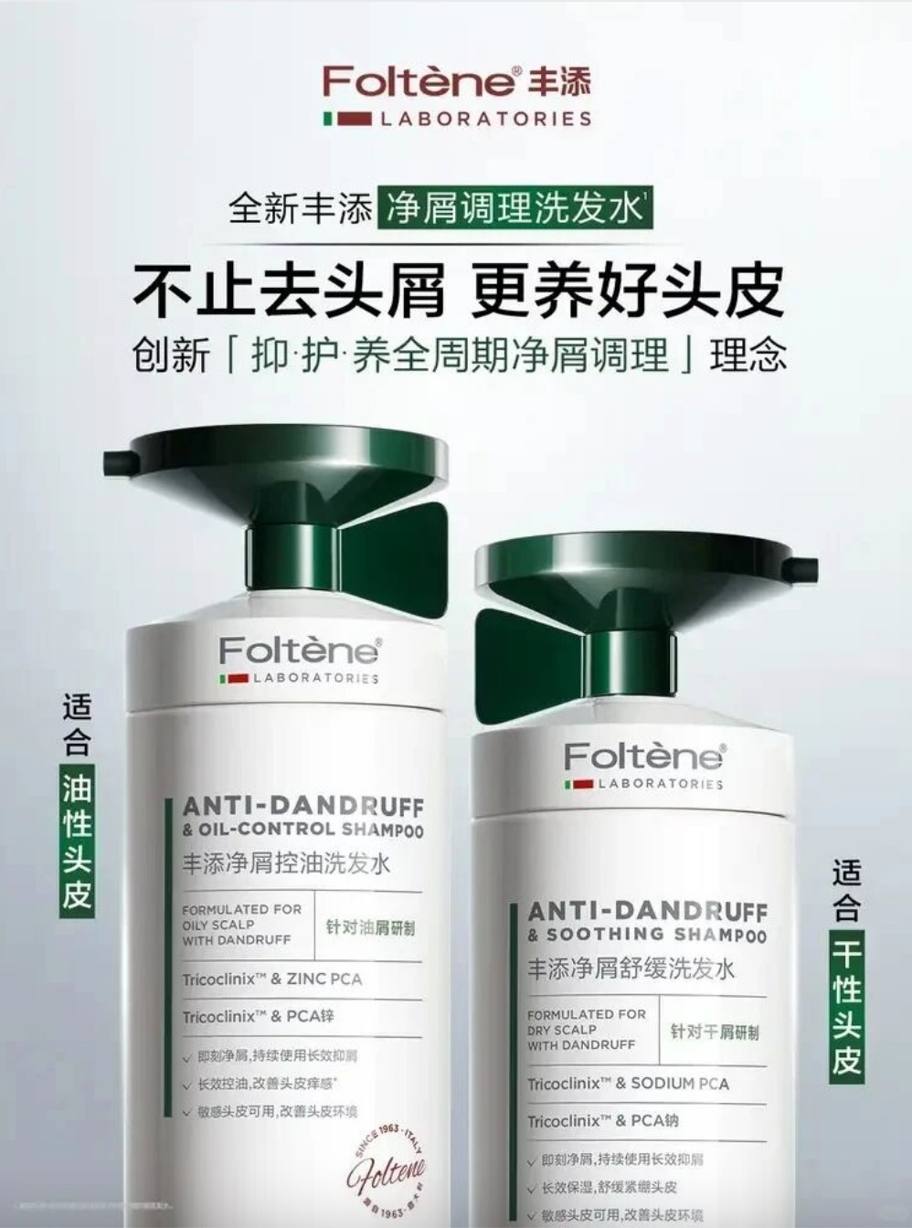 丰添净屑调理洗发水新品上市
