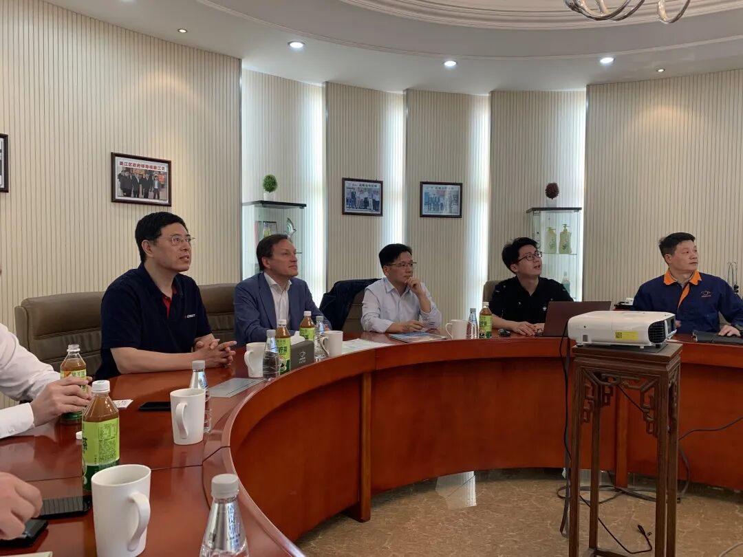 江天科技2023年与博斯特交流现场