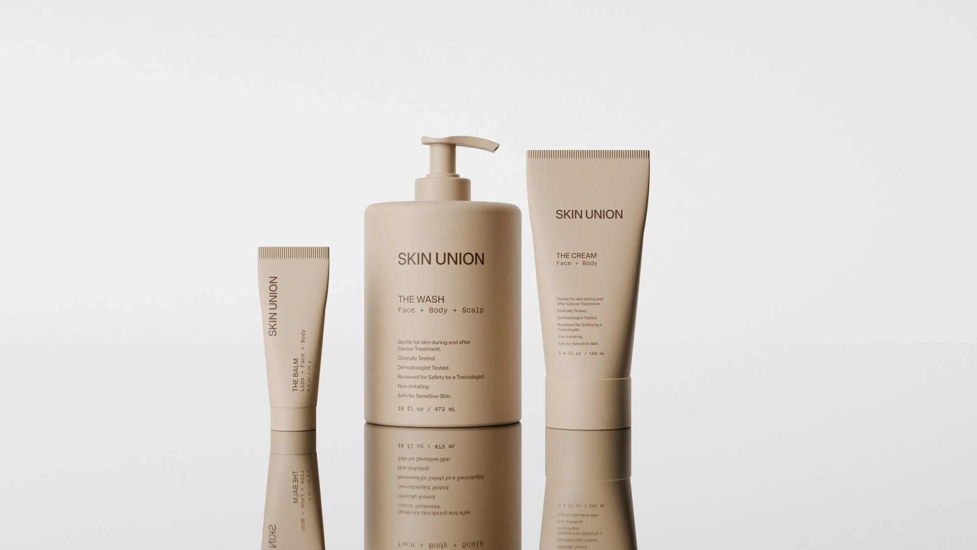 Skin Union The Wash、The Cream及The Balm护肤系列新品上新
