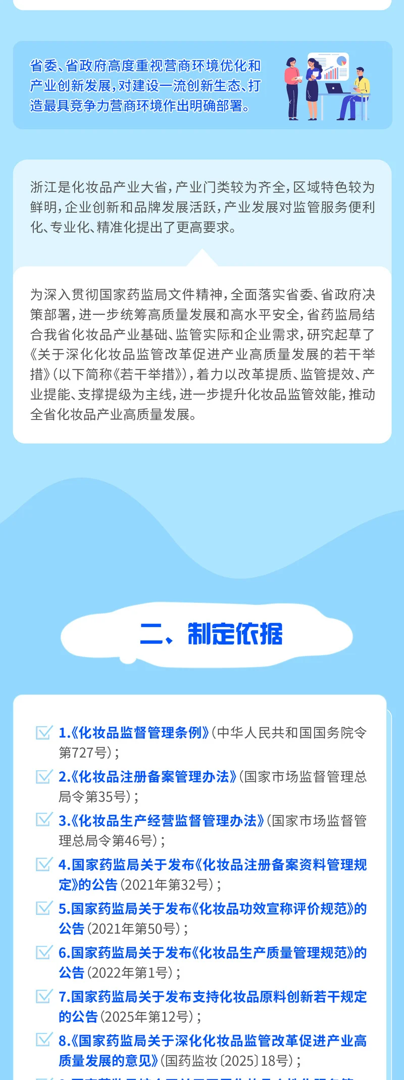 浙江化妆品监管改革20条落地,11月15日起施行